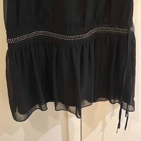 Guess Metallic Beaded Tassel Dress, size S - Picture 4 of 4